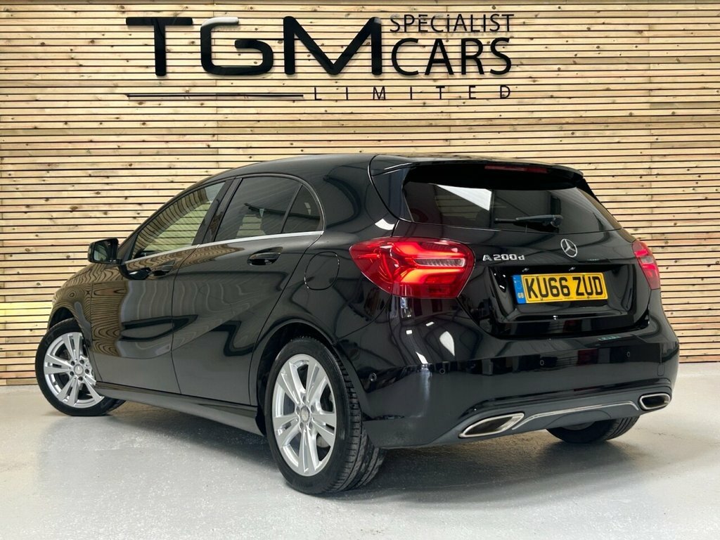 Mercedes-Benz A Class Hatchback KU66ZUD Black #3