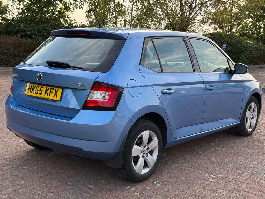 Skoda Fabia Hatchback 1.0 S Euro 6 Ss 201565 Blue #15