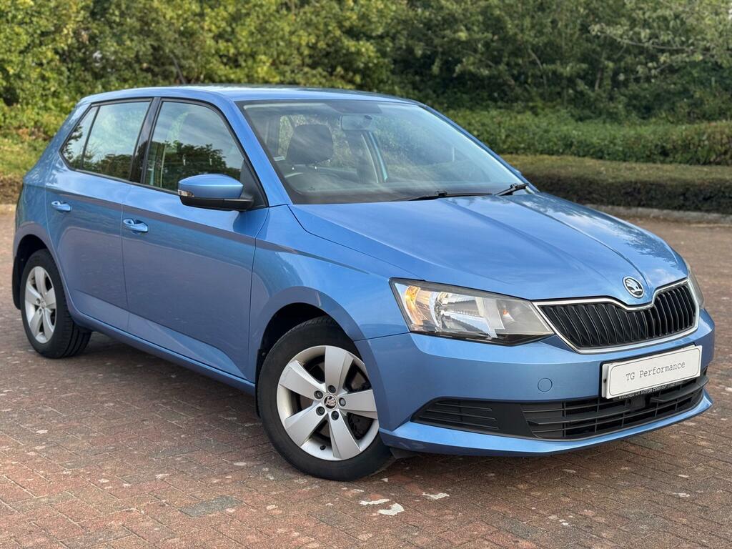 Skoda Fabia Se Blue