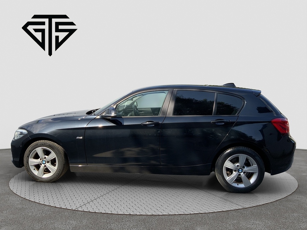 BMW 1 Series 118D Sports DX66FHA Black #6