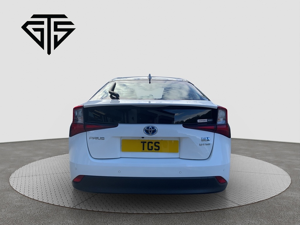 Toyota Prius S 4Wd White #4