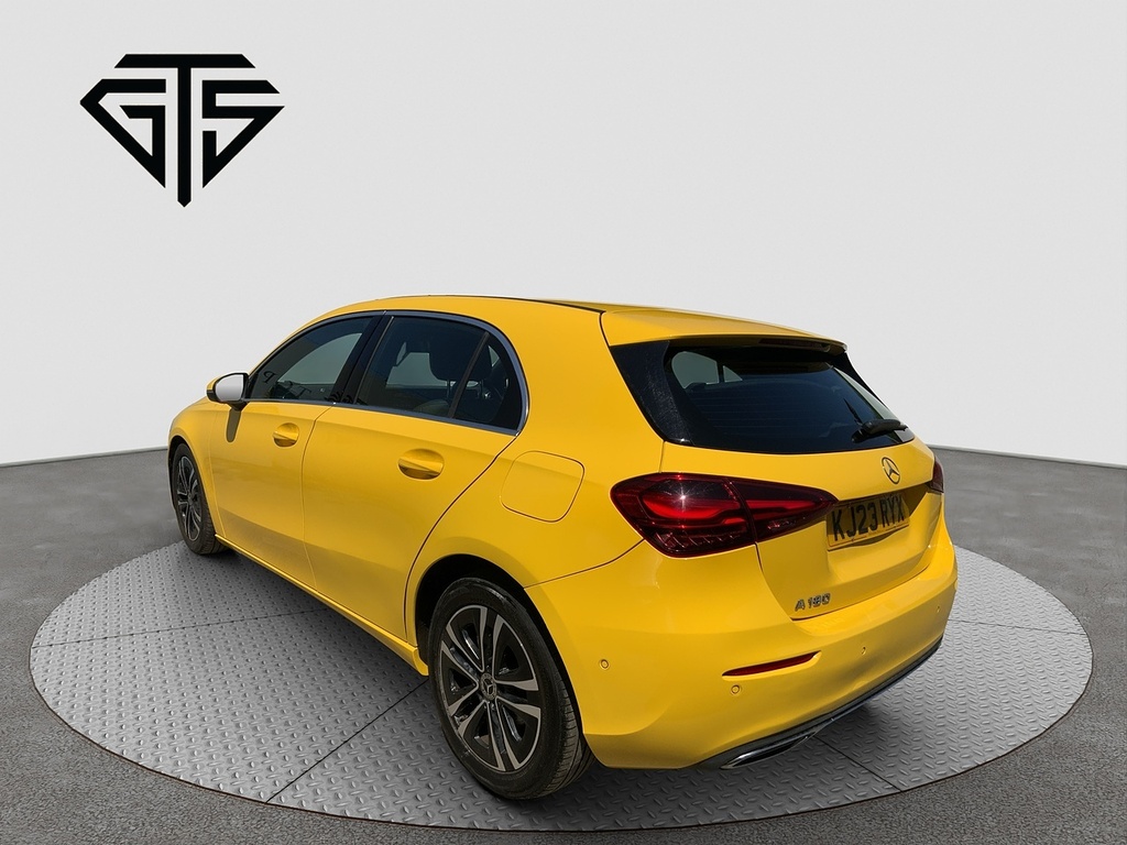 Mercedes-Benz A Class A200d Sport Yellow #5