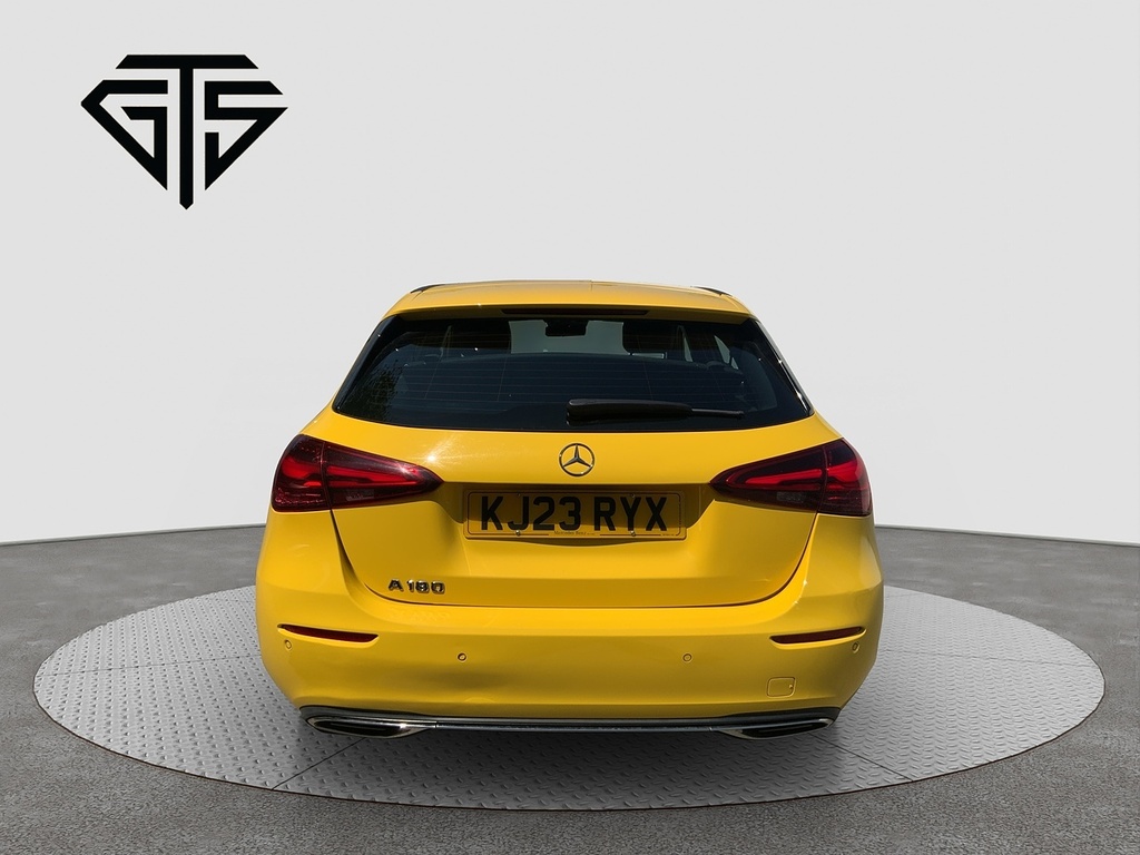 Mercedes-Benz A Class A200d Sport Yellow #4