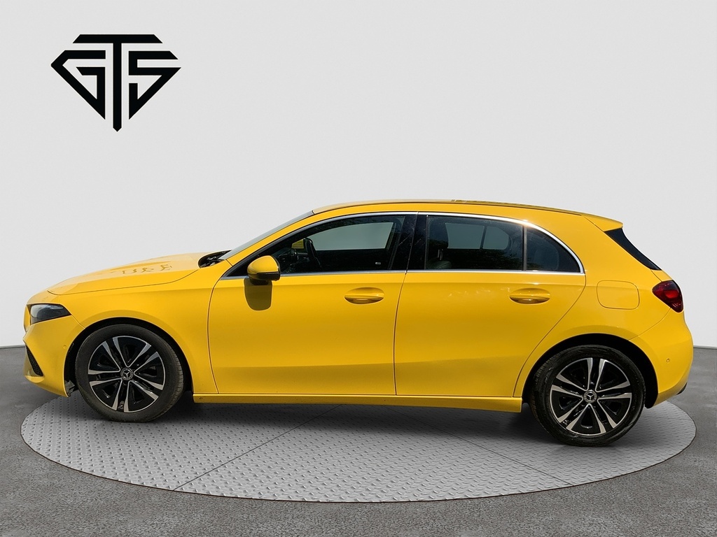 Mercedes-Benz A Class A200d Sport Yellow #6