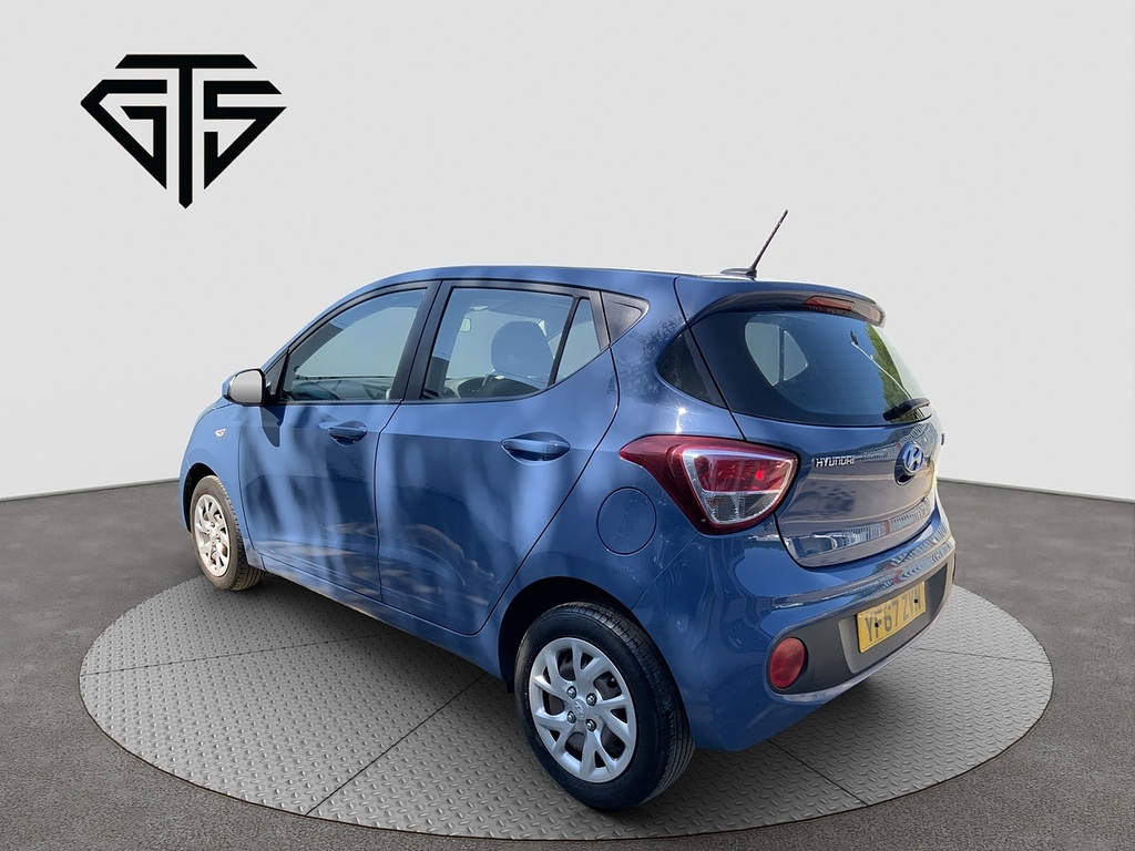 Hyundai I10 Se Blue #5
