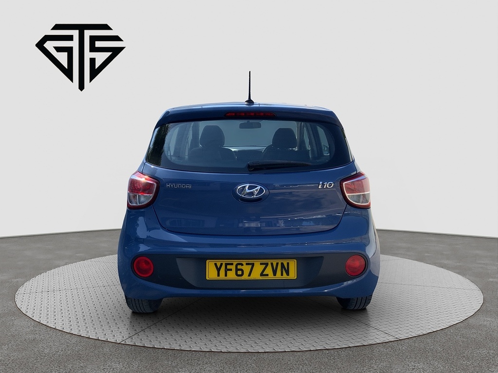 Hyundai I10 Se Blue #4