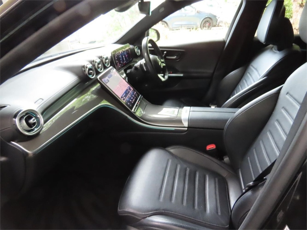Mercedes-Benz C Class C220dh Mhev Amg Line Black #3