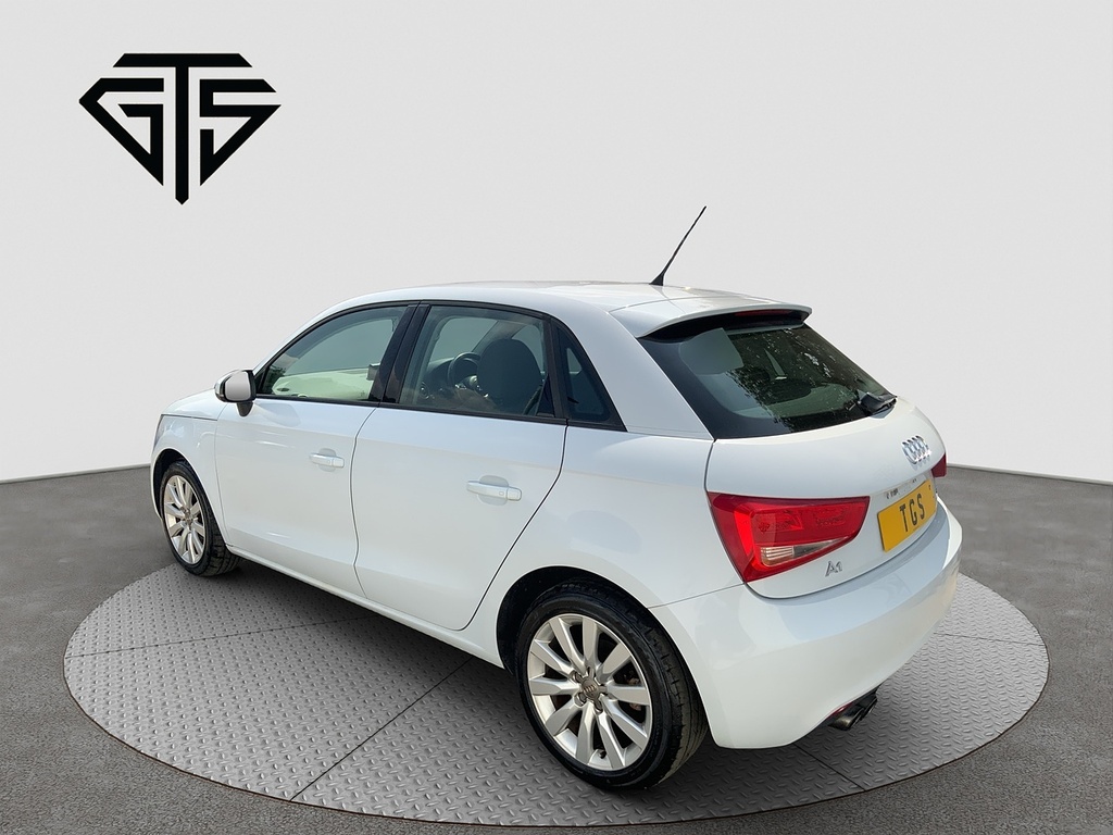 Audi A1 Sportback 1.4Tfsi White #4