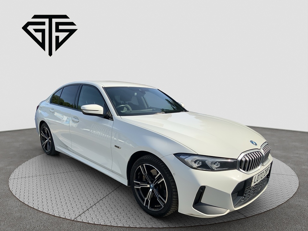 BMW 3 Series 330E M Sport White