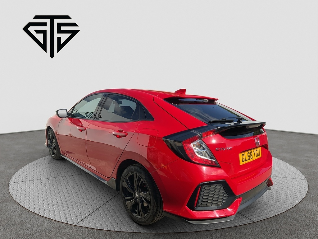 Honda Civic Vtec Turbo Sport Line Red #4