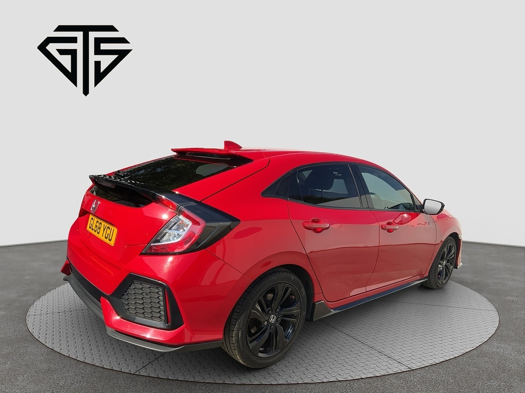 Honda Civic Vtec Turbo Sport Line Red #2