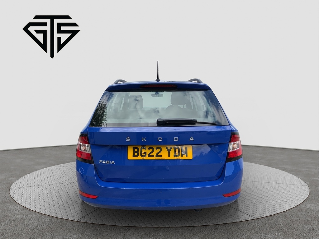 Skoda Fabia Tsi Se Blue #4