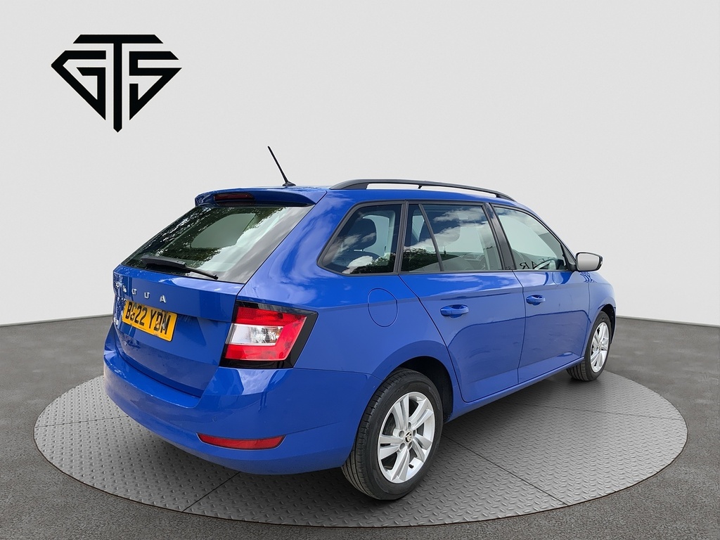 Skoda Fabia Tsi Se Blue #3