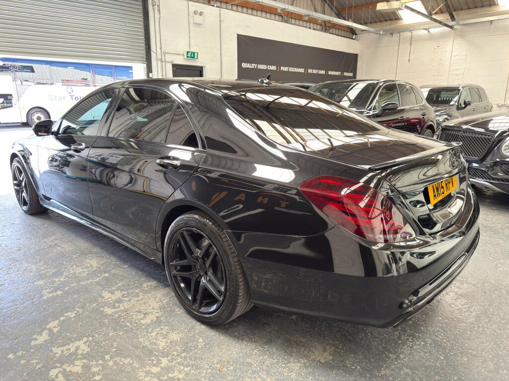Mercedes-Benz S Class 3.5 S400lh V6 Amg Line G-tronic Euro 6 Ss Black #5