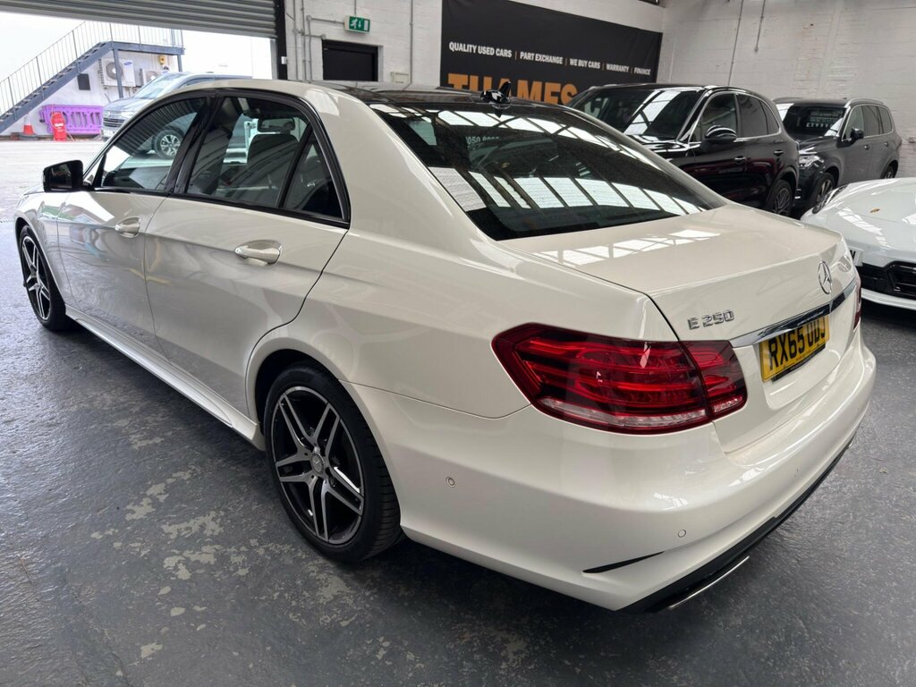 Mercedes-Benz E Class 2.0 E250 Amg Night Edition Premium G-tronic Eur White #6