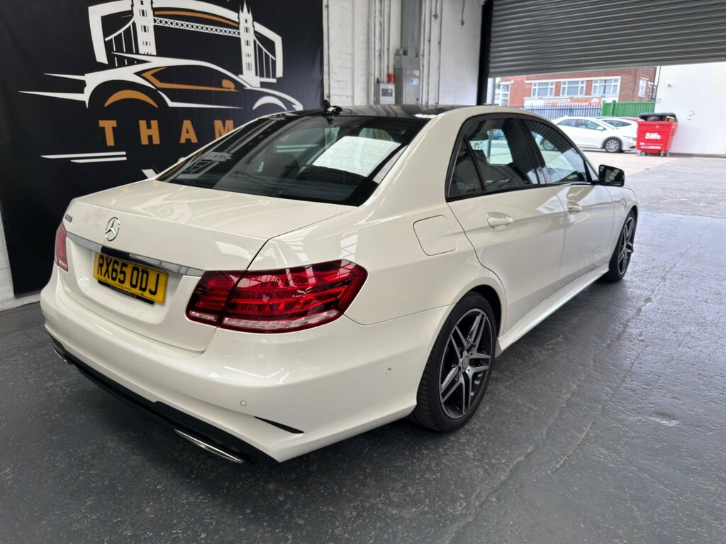 Mercedes-Benz E Class 2.0 E250 Amg Night Edition Premium G-tronic Eur White #4