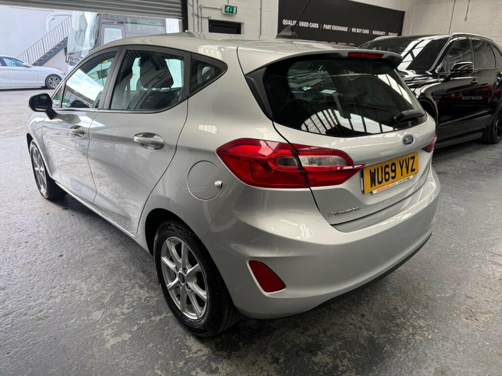 Ford Fiesta 1.0T Ecoboost Zetec Euro 6 Ss WU69YVZ Silver #4