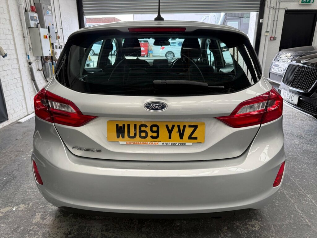 Ford Fiesta 1.0T Ecoboost Zetec Euro 6 Ss WU69YVZ Silver #5