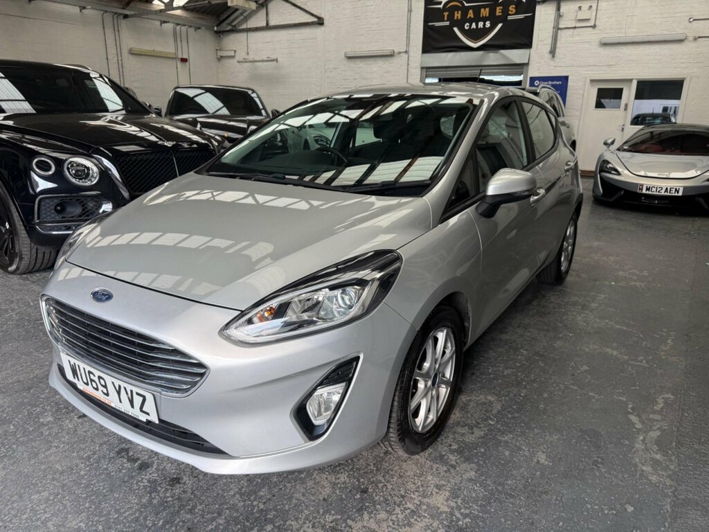Ford Fiesta 1.0T Ecoboost Zetec Euro 6 Ss WU69YVZ Silver #3