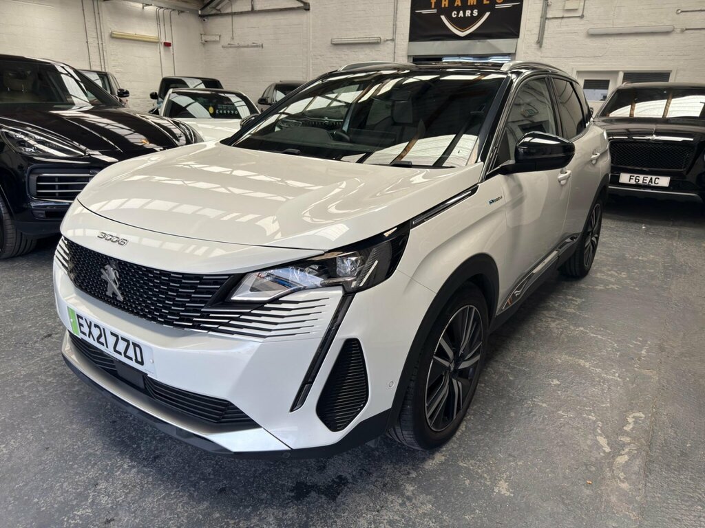 Peugeot 3008 1.6 13.2Kwh Gt E-eat 4Wd Euro 6 Ss White #3