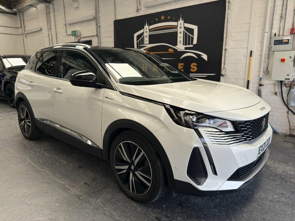 Peugeot 3008 1.6 13.2Kwh Gt E-eat 4Wd Euro 6 Ss White
