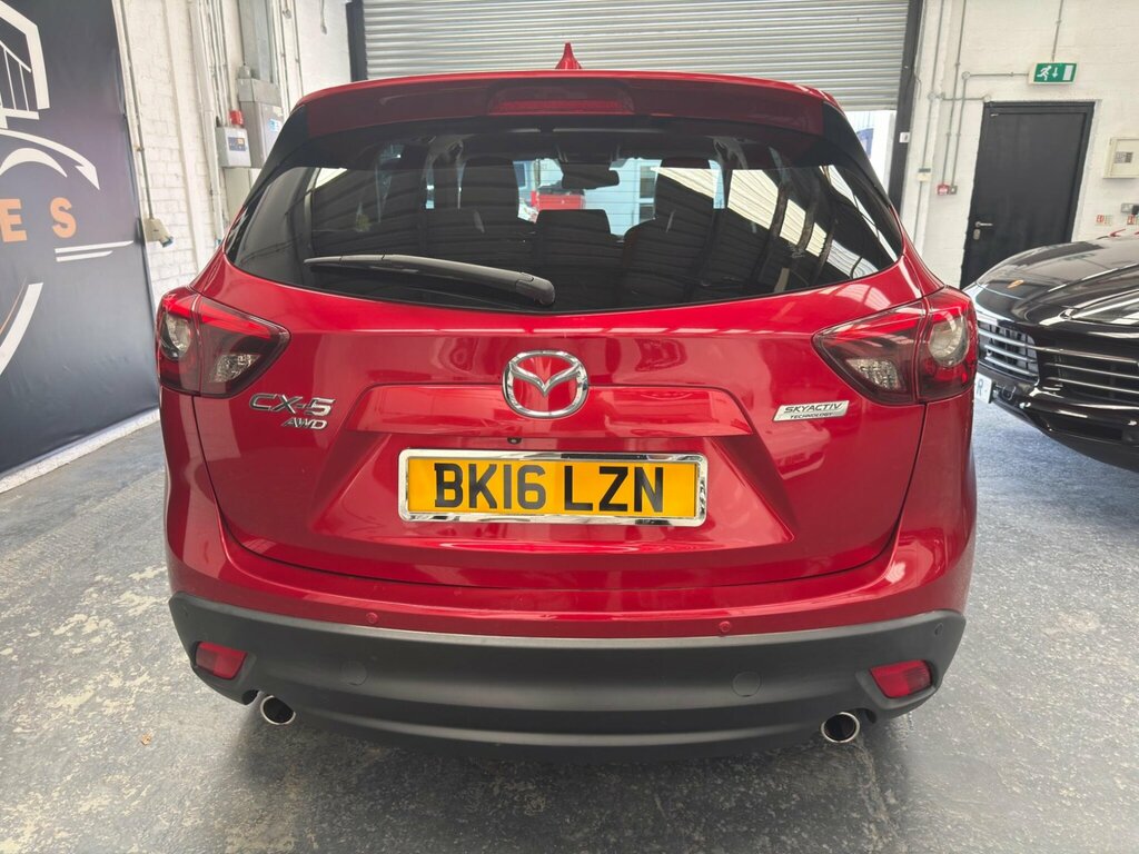 Mazda CX-5 2.2 Skyactiv-d Sport Nav 4Wd Euro 6 Ss BK16LZN Red #6