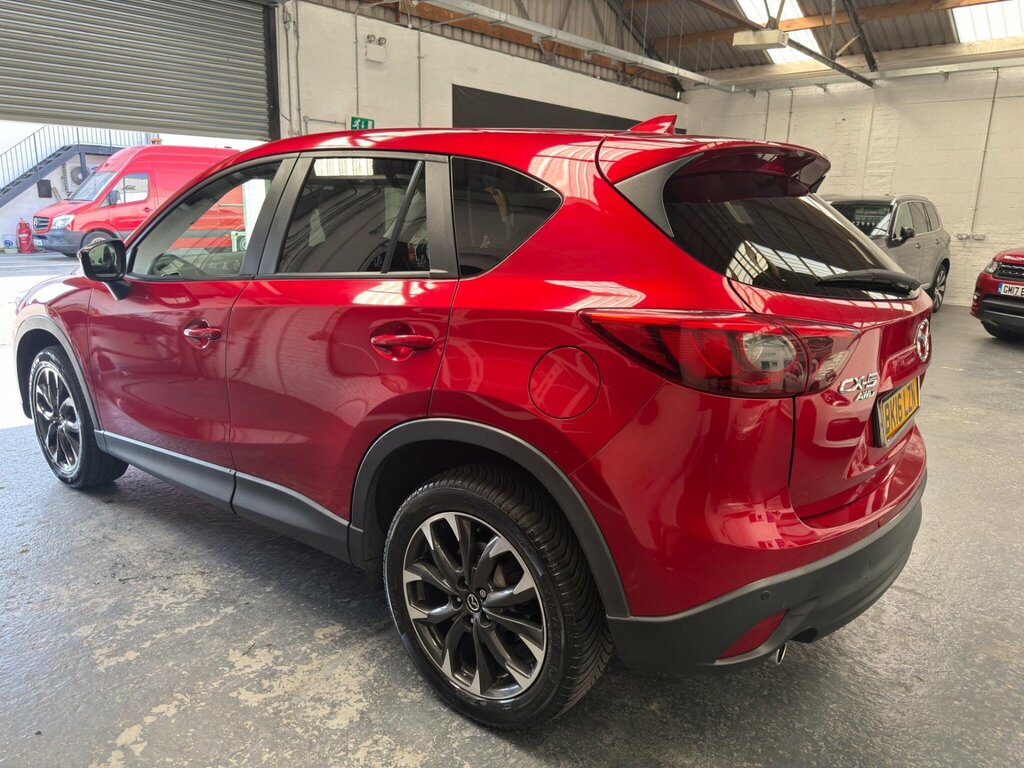 Mazda CX-5 2.2 Skyactiv-d Sport Nav 4Wd Euro 6 Ss BK16LZN Red #5