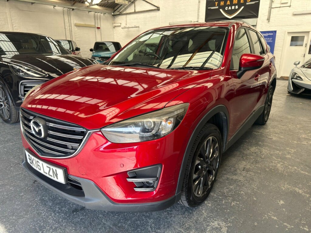Mazda CX-5 2.2 Skyactiv-d Sport Nav 4Wd Euro 6 Ss BK16LZN Red #4