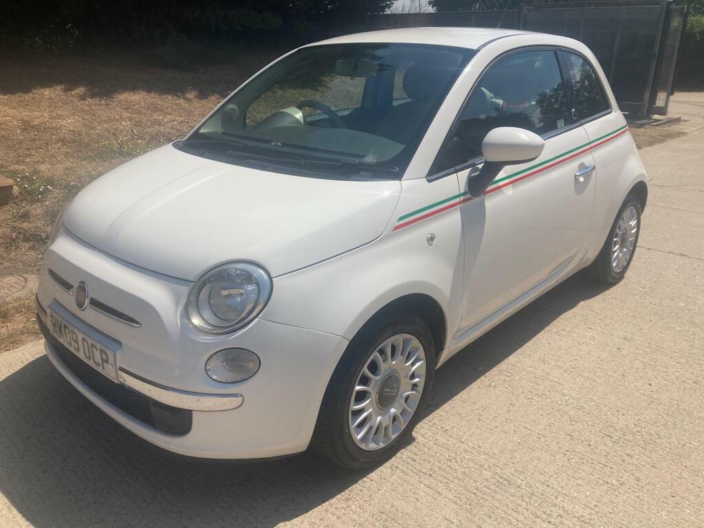 Fiat 500 1.2 Start And Stop Hatchback RK09OCP White #4