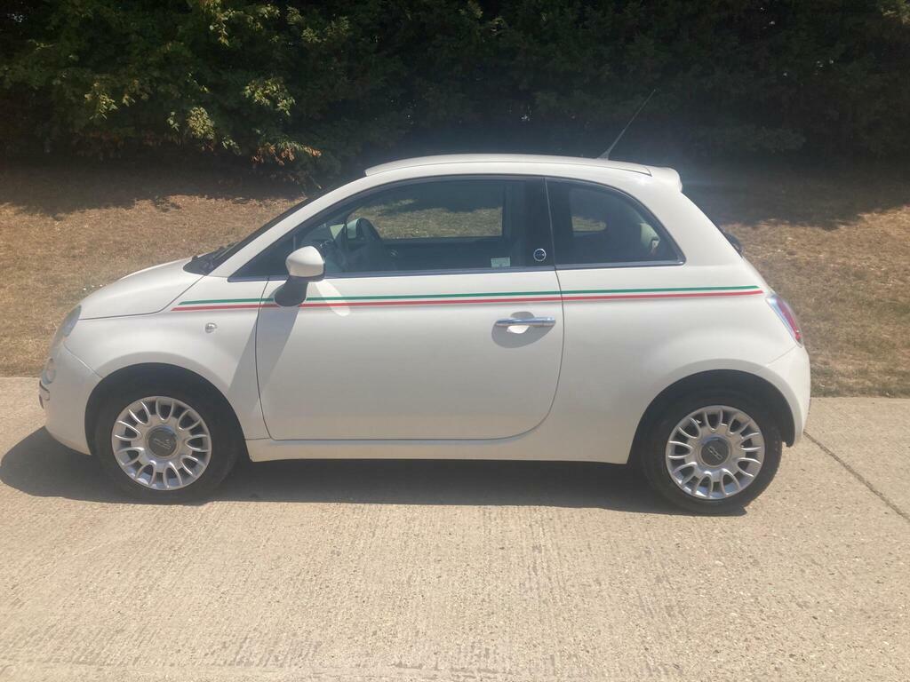 Fiat 500 1.2 Start And Stop Hatchback RK09OCP White #6