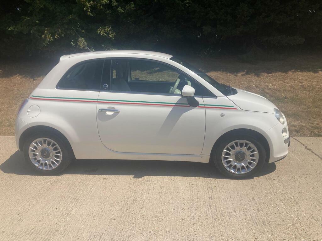 Fiat 500 1.2 Start And Stop Hatchback RK09OCP White #5
