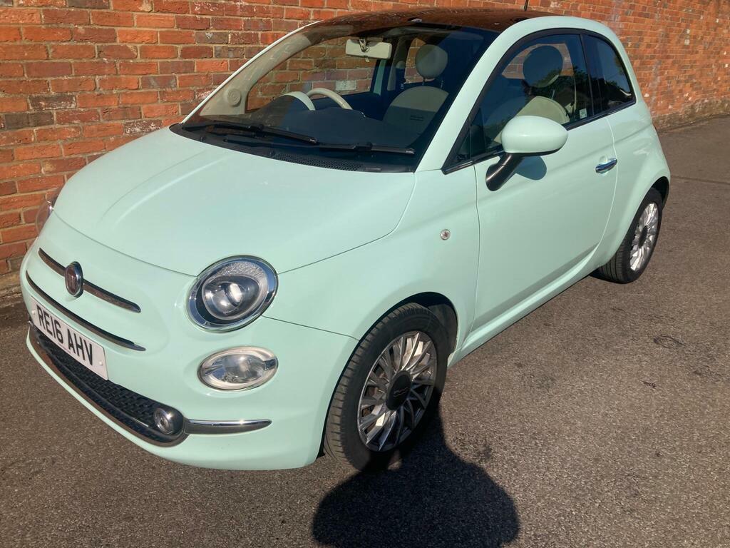 Fiat 500 1.2 Lounge Hatchback Green #4