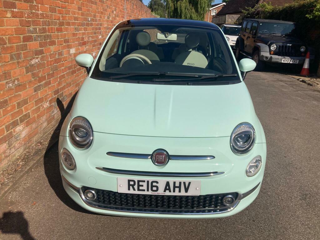 Fiat 500 1.2 Lounge Hatchback Green #2