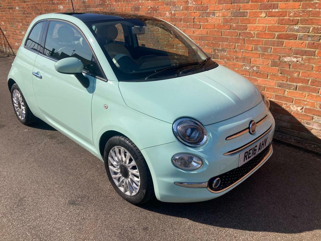 Fiat 500 1.2 Lounge Hatchback Green