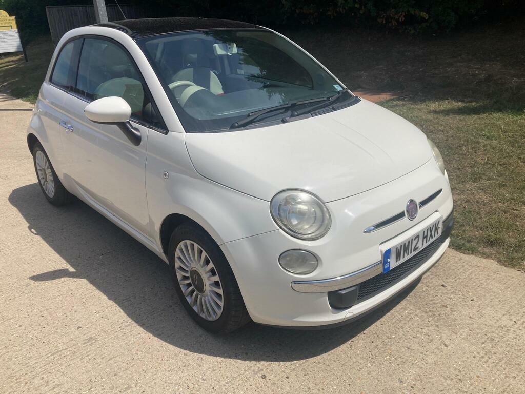 Fiat 500 1.2 Lounge Euro 5 S S White