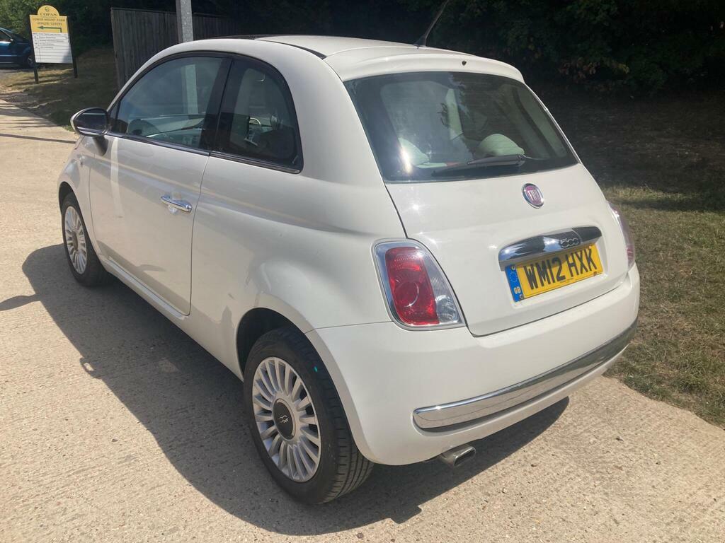 Fiat 500 1.2 Lounge Euro 5 S S White #4