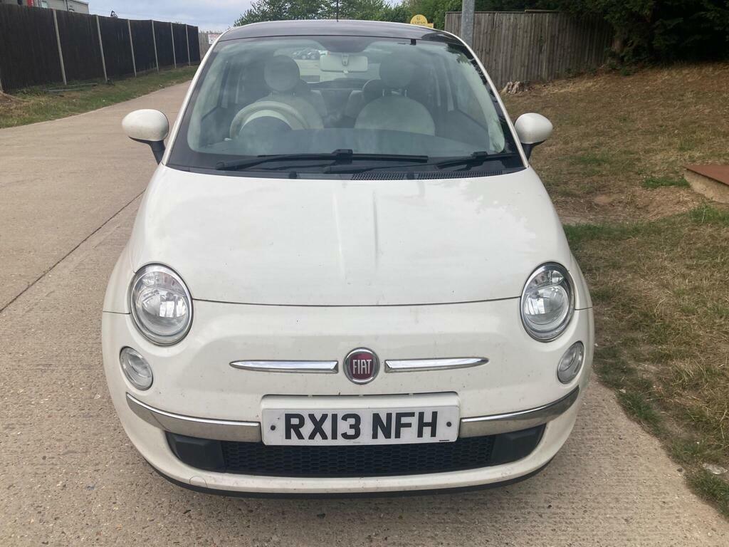 Fiat 500 1.2 Lounge Hatchback White #2
