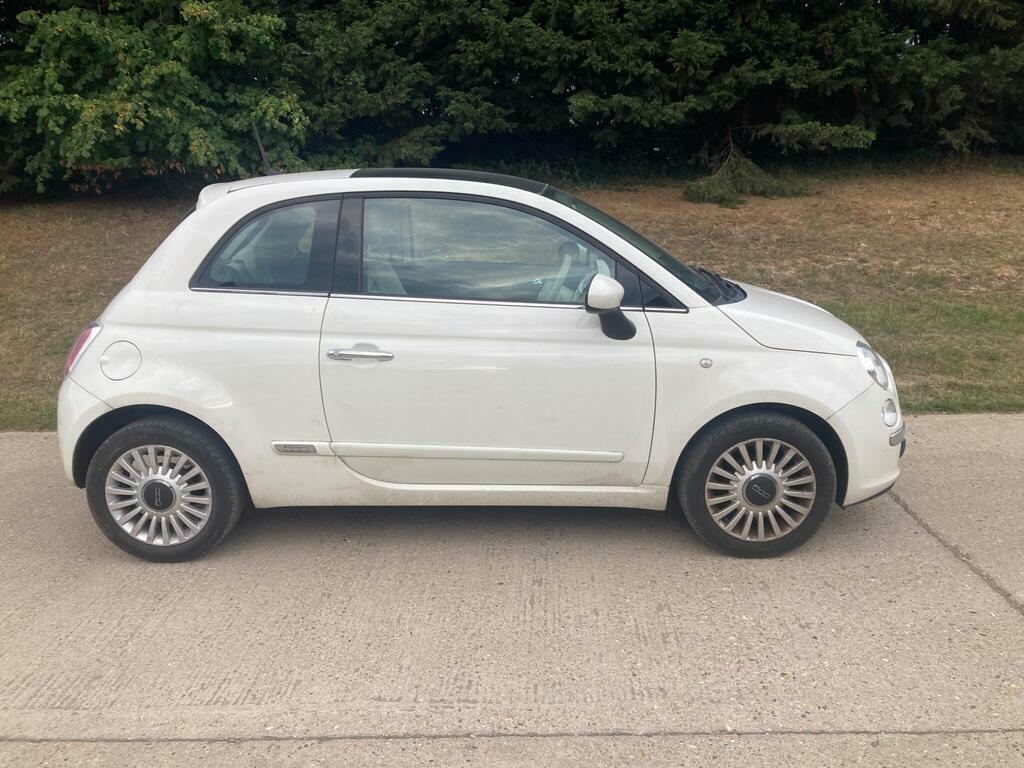Fiat 500 1.2 Lounge Hatchback White #5