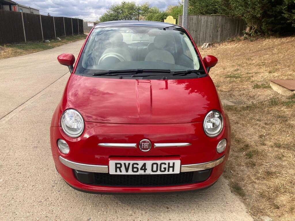 Fiat 500 1.2 Lounge Hatchback Red #2