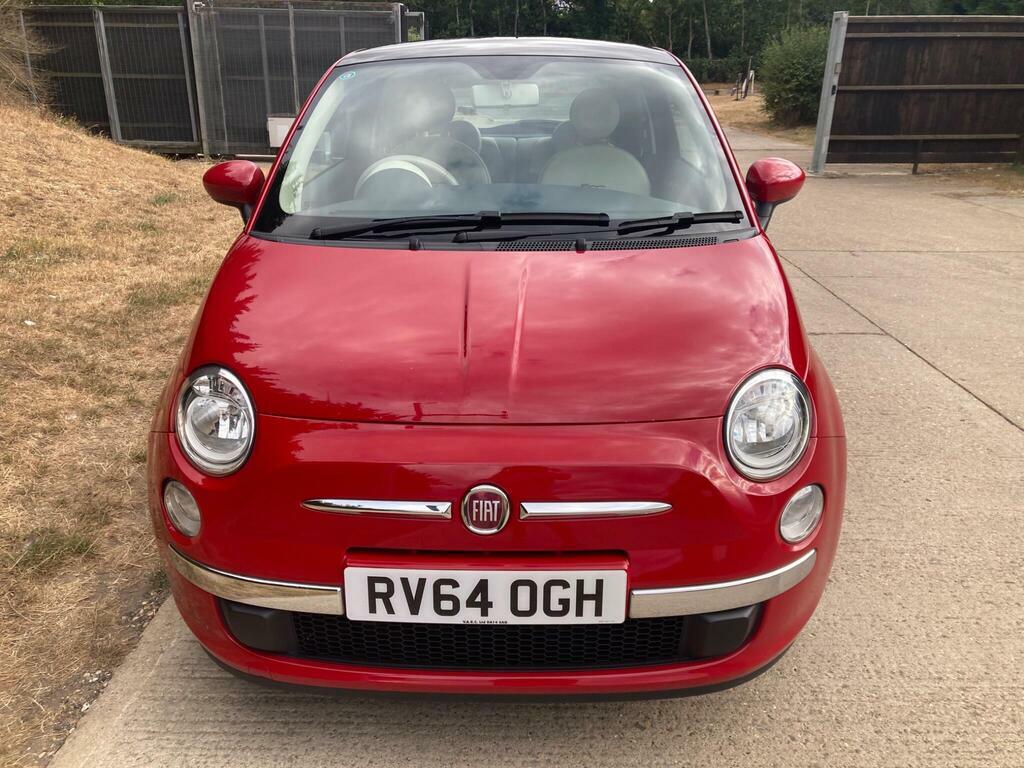 Fiat 500 1.2 Lounge Hatchback Red #3