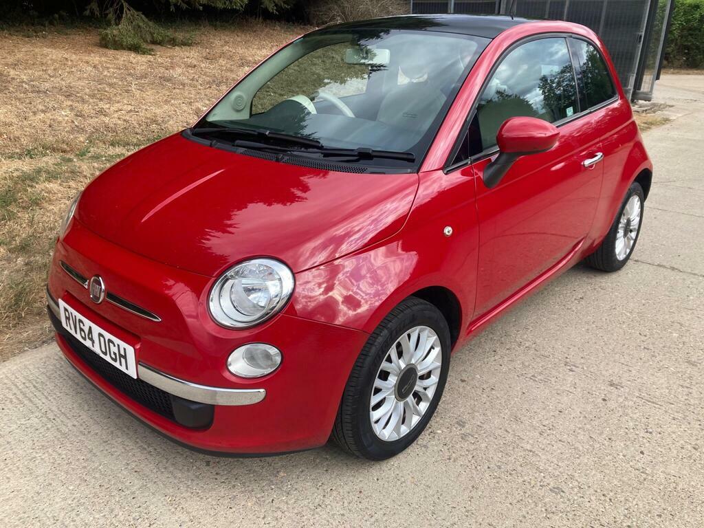 Fiat 500 1.2 Lounge Hatchback Red #4