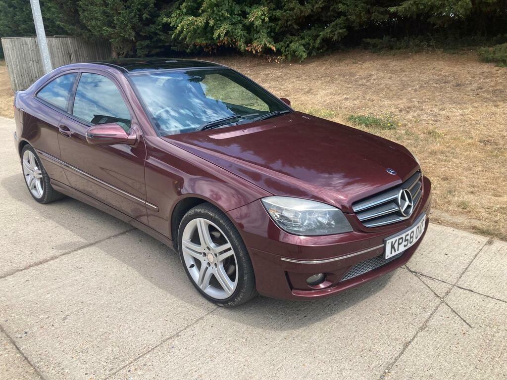 Mercedes-Benz CLC Class 1.8 Clc180k Sport Coupe Euro 4 Red