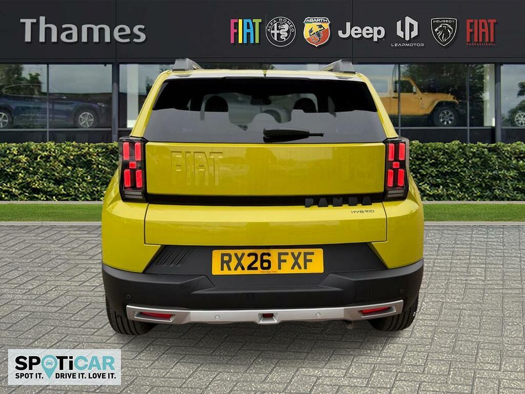 Fiat Panda 1.2 1.2 Mhev La Prima Hatchback Hybrid RX26FXF Yellow #4