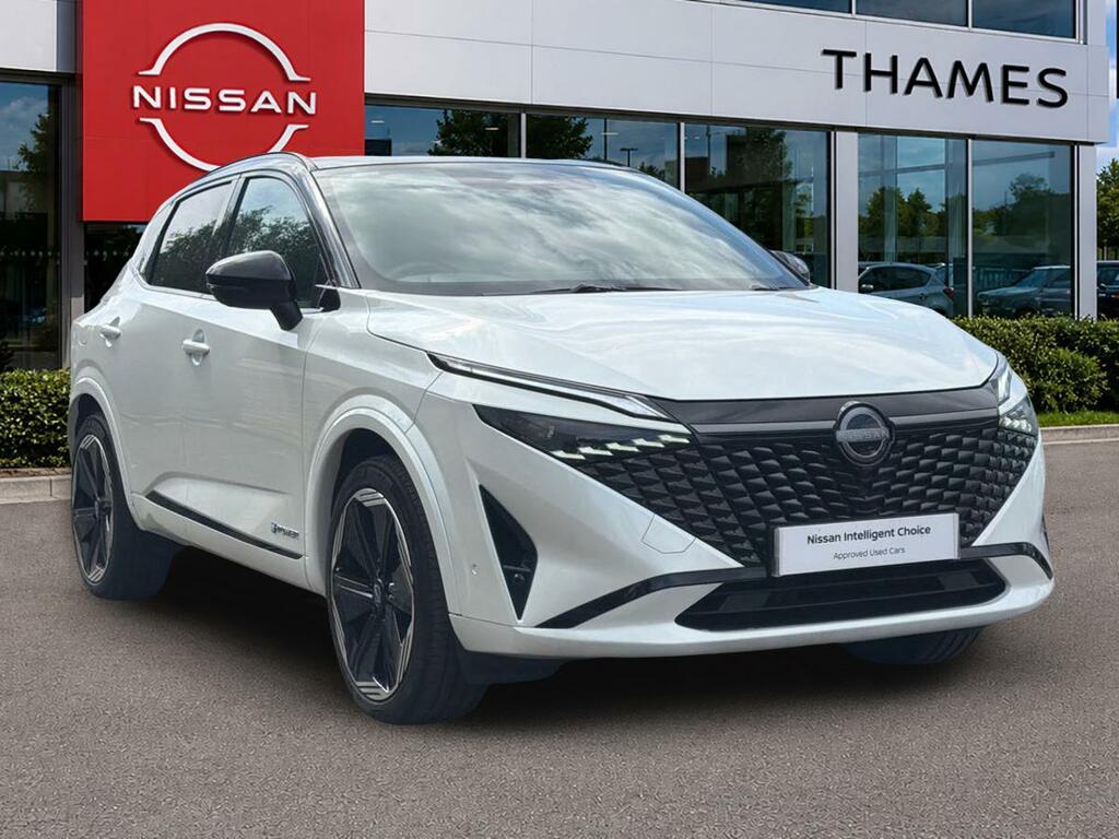 Nissan Qashqai 1.5 1.5 H E-power N-design Euro 6 Ss OY74YHD White