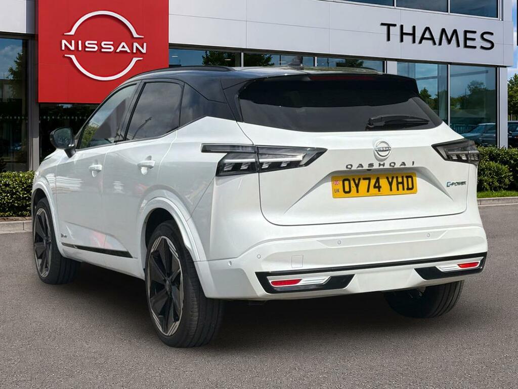 Nissan Qashqai 1.5 1.5 H E-power N-design Euro 6 Ss OY74YHD White #5