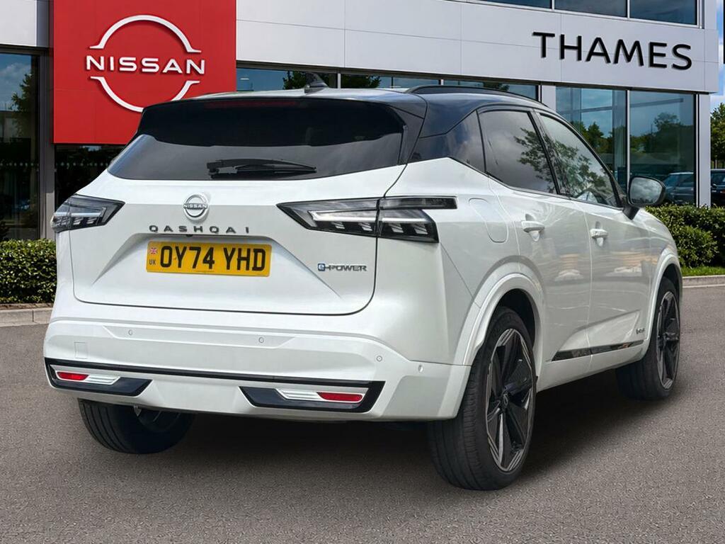 Nissan Qashqai 1.5 1.5 H E-power N-design Euro 6 Ss OY74YHD White #3