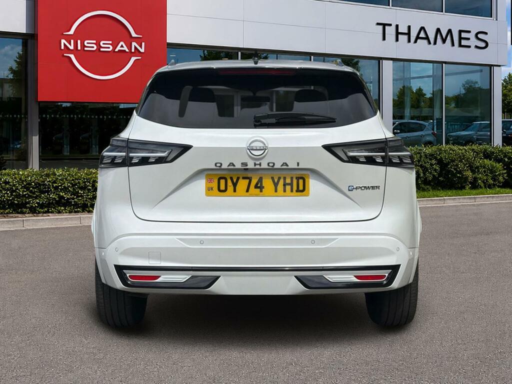 Nissan Qashqai 1.5 1.5 H E-power N-design Euro 6 Ss OY74YHD White #4