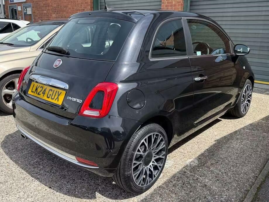 Fiat 500 1.0 Mhev Hatchback Euro 6 Ss White #3