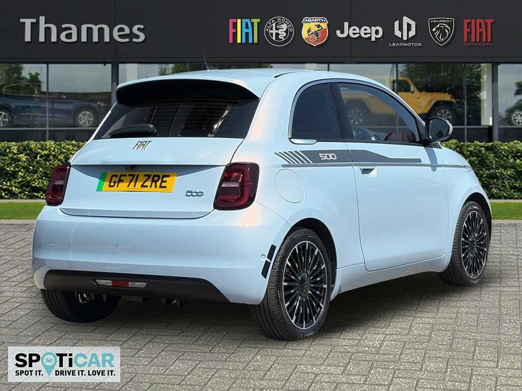 Fiat 500E Hatchback Grey #3