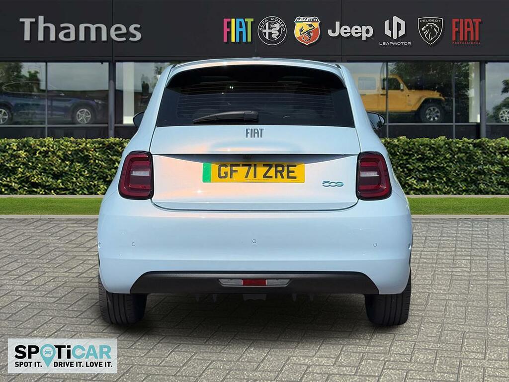 Fiat 500E Hatchback Grey #4